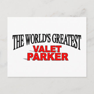 Postal El mejor Valet Parker del mundo