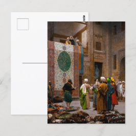 Postal El mercader de alfombras | Jean-Lé sobre Gé me o