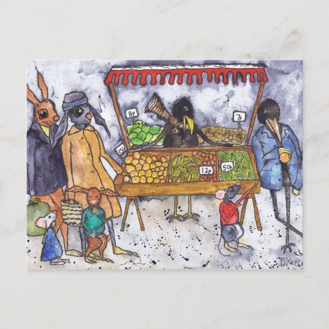 POSTAL EL MERCADO (Anverso)