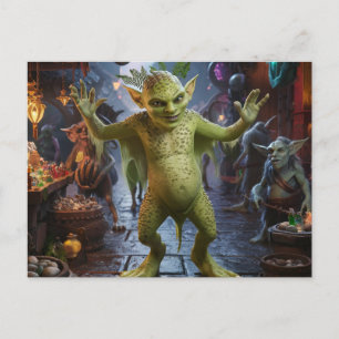 Postal El mercado Goblin