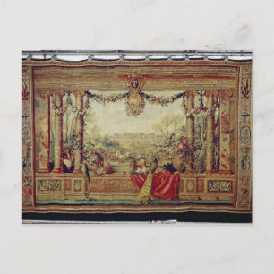 Postal El Mes de Abril/Castillo de Versalles