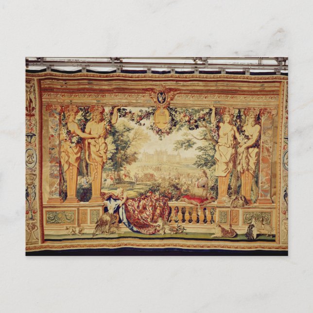 Postal El Mes de Septiembre/ Chateau de Chambord (Anverso)