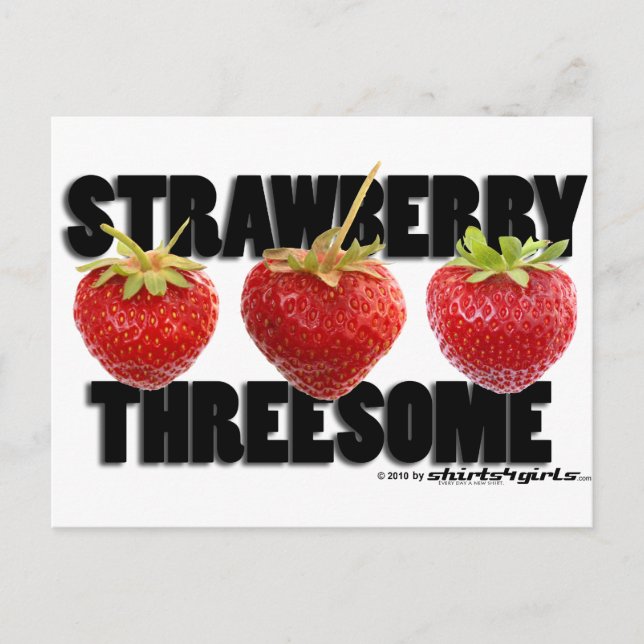 Postal El milagro de las fresas (Anverso)