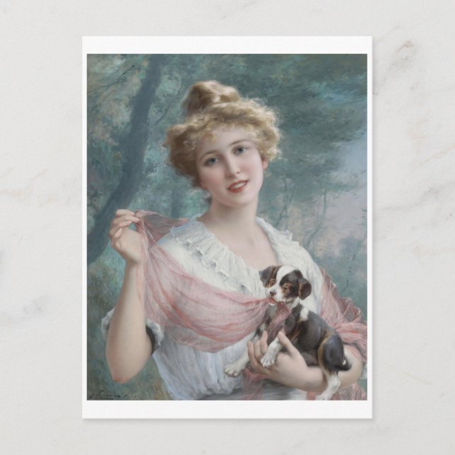 Postal El milenario cachorro (1915) Emile Vernon (Anverso)