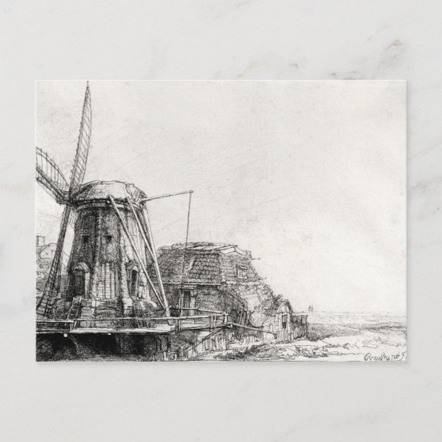 Postal El Millo, 1641 (Anverso)