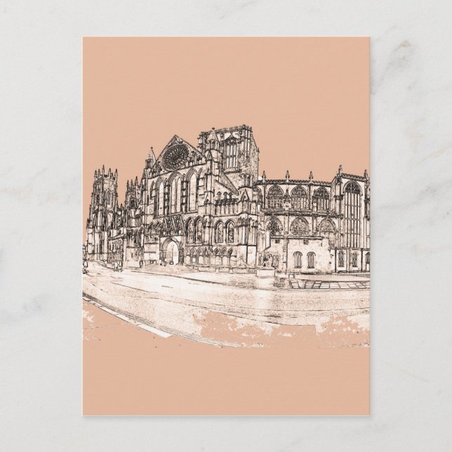 Postal El ministro de York (Anverso)