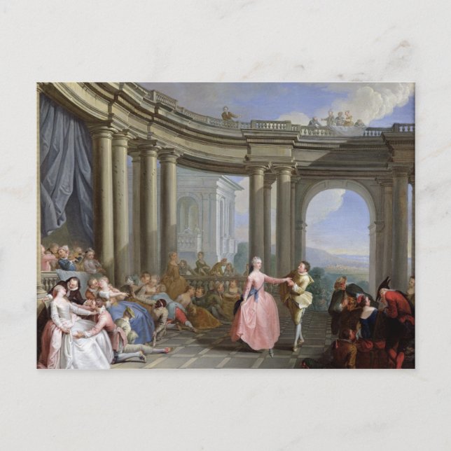 Postal El Minuet (Anverso)