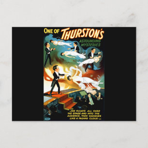 Postal ¡El misterio asombroso de Thurston!
