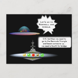 Postal El misterio del Triángulo de las Bermudas explicad