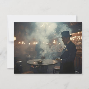 Postal El misterioso club nocturno de Magia de los años 5