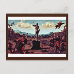 Postal El Mito De La Secuencia De Pintura Prometeo De Cin