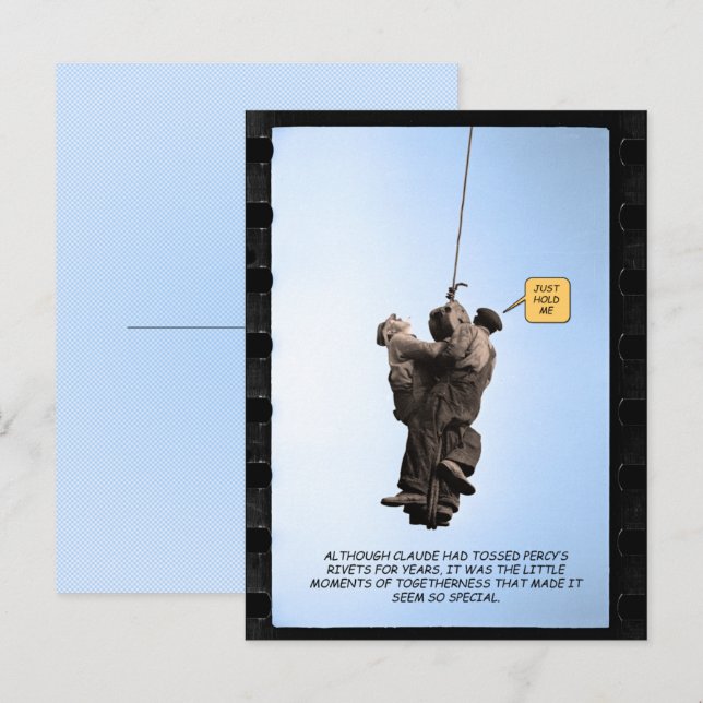 Postal El momento íntimo de Claude y Percy (Anverso / Reverso)