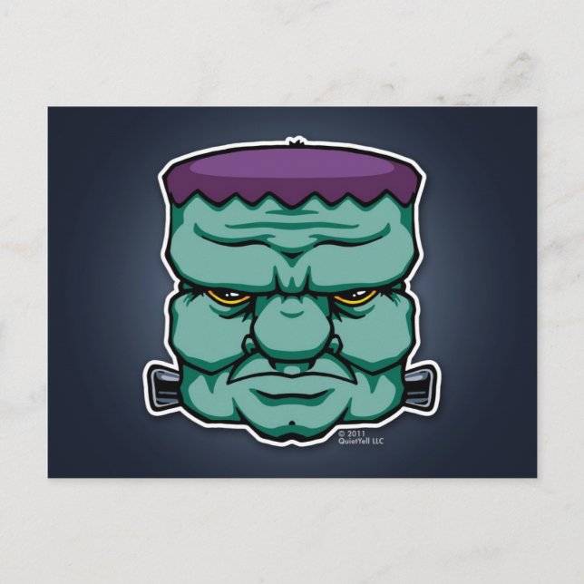Postal El Monstruo de Frankenstein (Anverso)