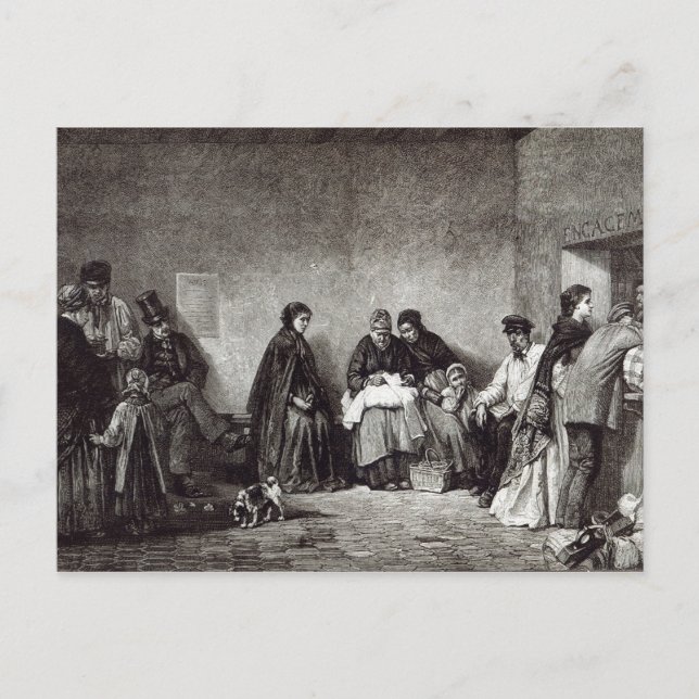 Postal El Mont de Piete, de 'Leisure Hour', 1891 (Anverso)