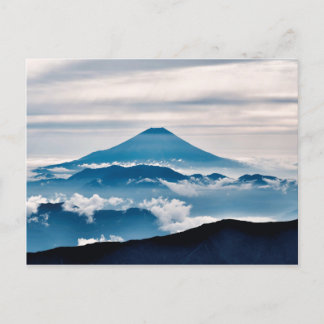 Postal "El monte Fuji de los Alpes del Sur" (南 ア ル プ ス か 