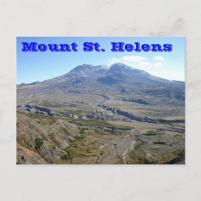 Postal El Monte Saint Helens (Anverso)