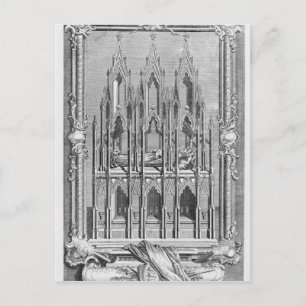 Postal El monumento a Eduardo II