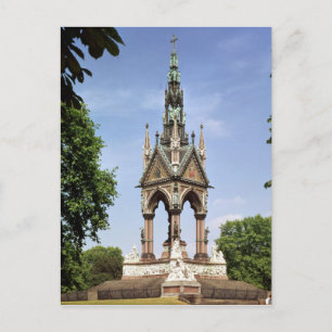 Postal El Monumento a los Albert del Albert Hall