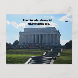 Postal El monumento conmemorativo de Lincoln