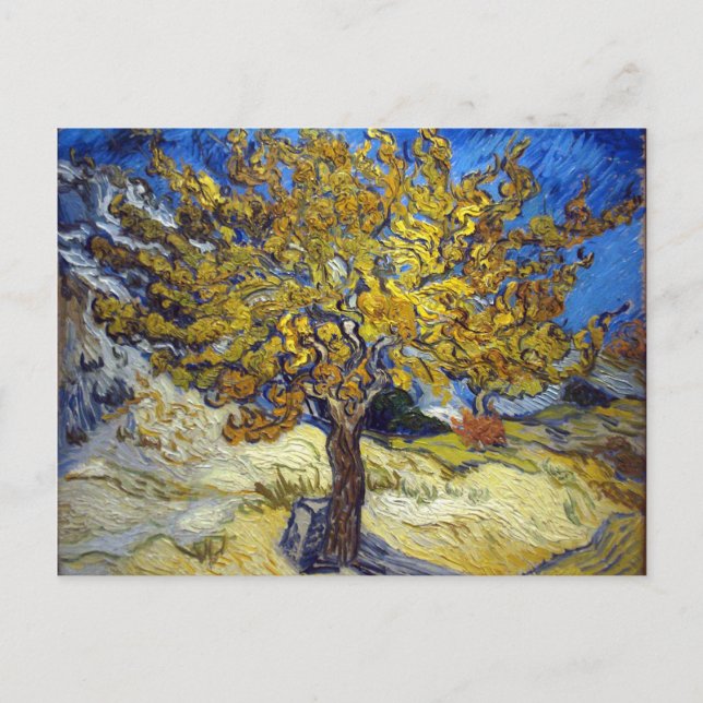 Postal El Moral, Vincent van Gogh. Vintage (Anverso)