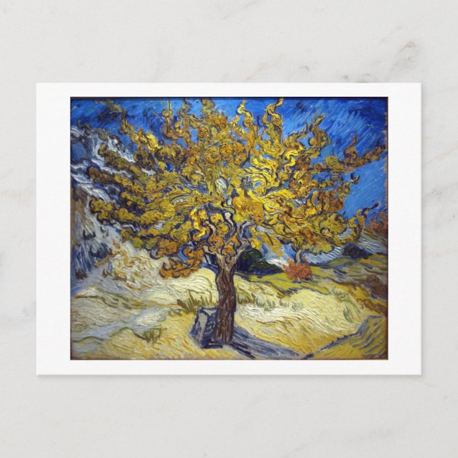 Postal El Moral, Vincent van Gogh. Vintage (Anverso)