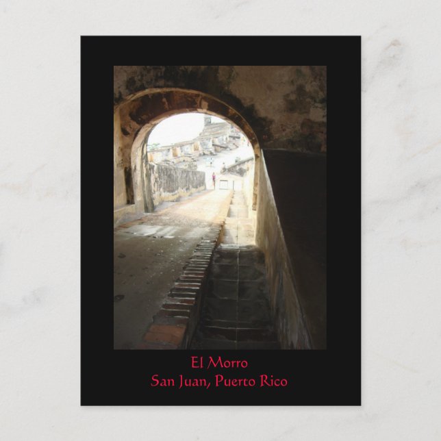 Postal El Morro, San Juan, Puerto Rico (Anverso)
