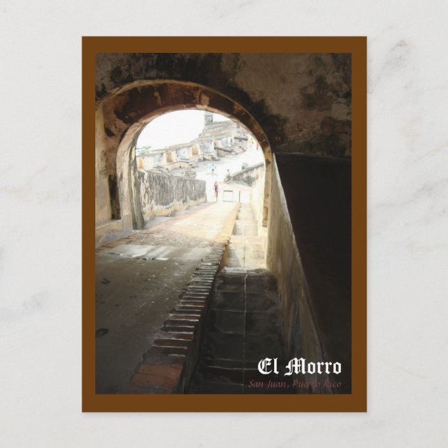 Postal El Morro, San Juan, Puerto Rico (Anverso)