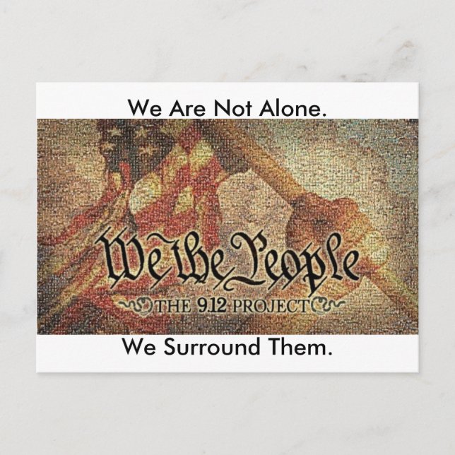 Postal El mosaico del proyecto 9-12 (Anverso)