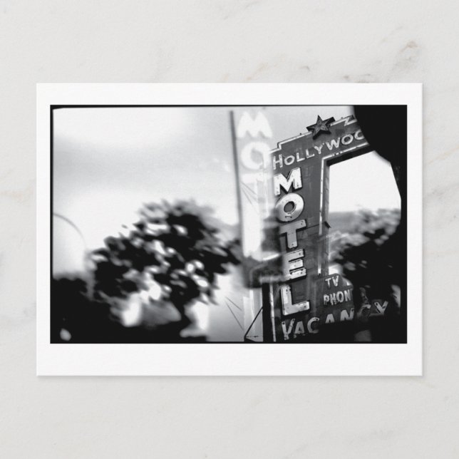 Postal El Motel: Obsoleto del siglo XX (Anverso)