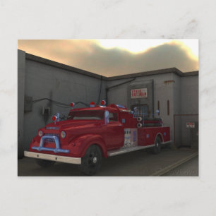 Postal El motor del fuego