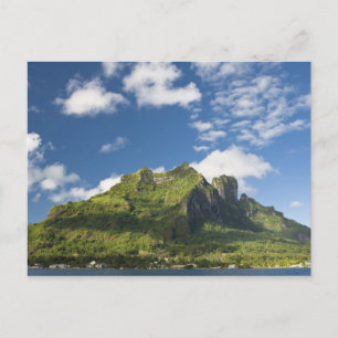 Postal El Mt. Otemanu y paisajes del hermoso Bora Bora