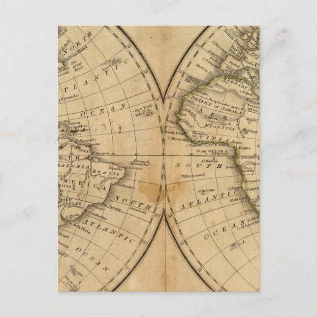 Postal El mundo 2 (Anverso)