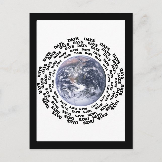 Postal El mundo en 80 días (Anverso)