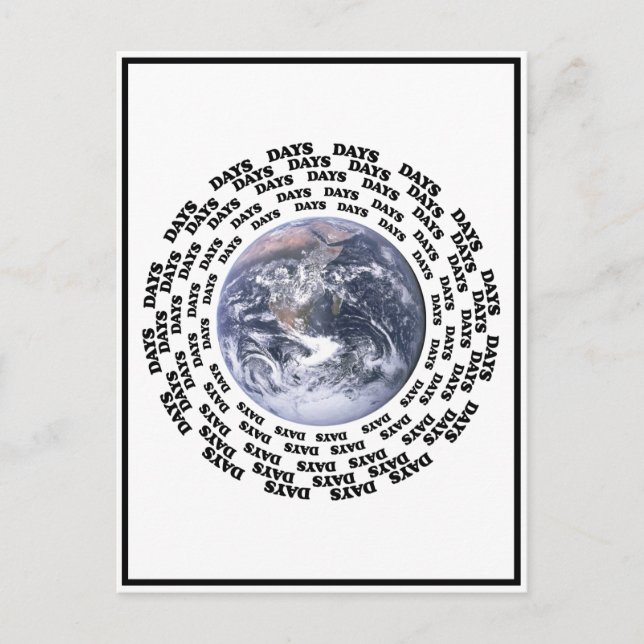 Postal El mundo en 80 días (Anverso)