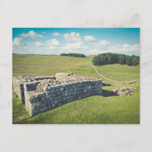 Postal El muro de Hadrian