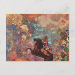 Postal El MUSE en Pegasu por Bertrand-Jean Redon