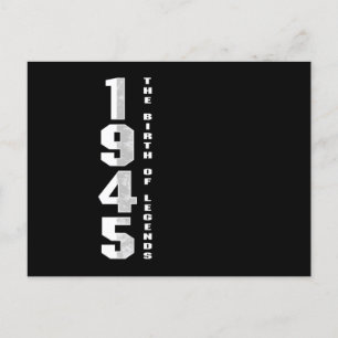 Postal El nacimiento de las leyendas 1945 75 º regalo de