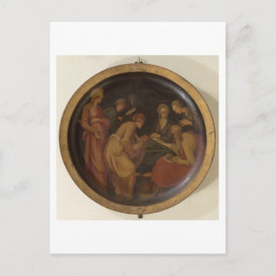 Postal El nacimiento de San Juan Bautista, c.1526 (aceite