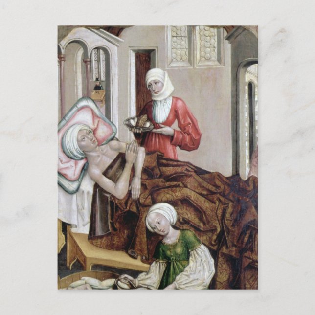 Postal El nacimiento de St. John el Bautista (Anverso)