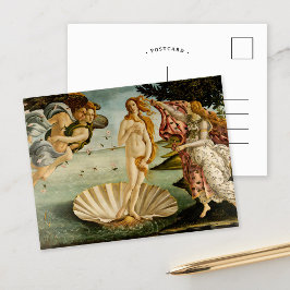 Postal El nacimiento de Venus | Botticelli