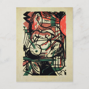 Postal El nacimiento del caballo, 1913