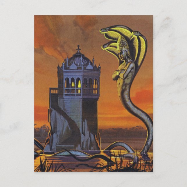 Postal El Naga-King (color litho) (Anverso)