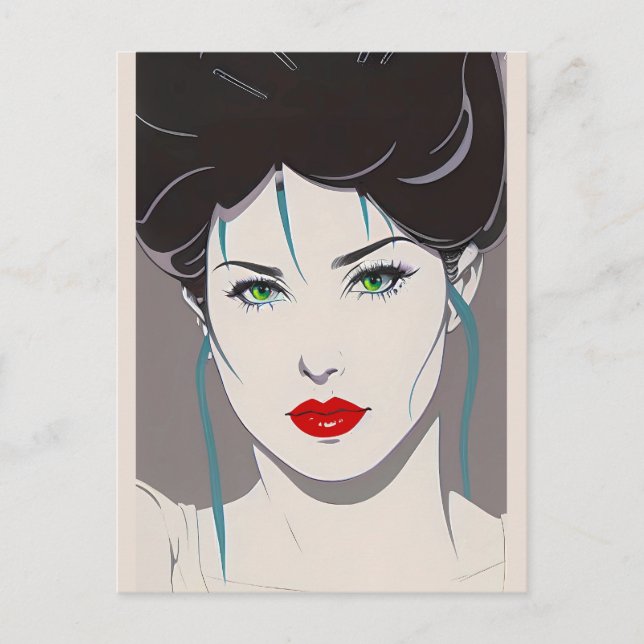 Postal El Nagelesque (Anverso)