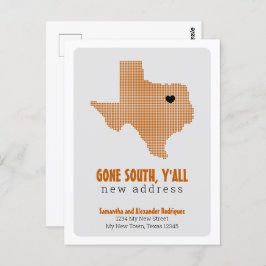 Postal El Naranja quemado se fue al sur, todos se mueven