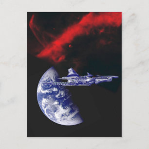 Postal El NARC-Athena regresa a los mundos de casa