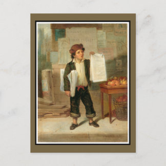 Postal El Newsboy