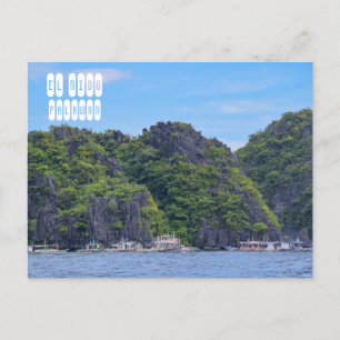 Postal El Nido en Palawan, Filipinas