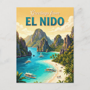Postal El Nido Filipinas