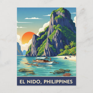 Postal El Nido Filipinas Viajes