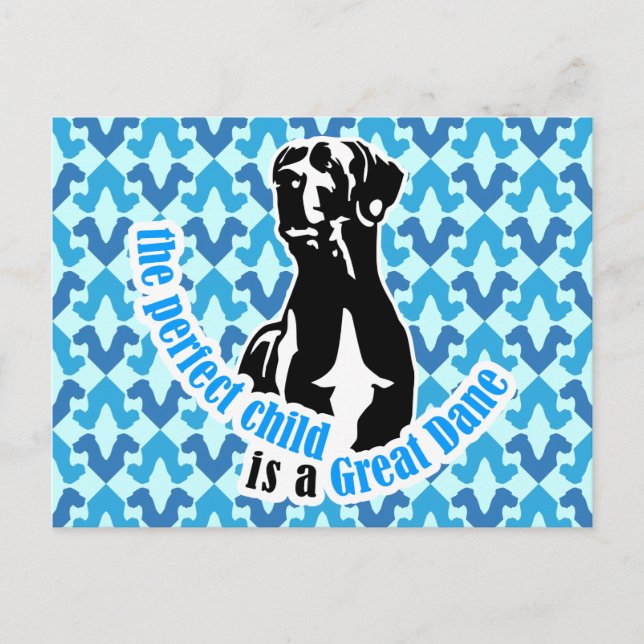 Postal El niño perfecto es un gran baile (Anverso)